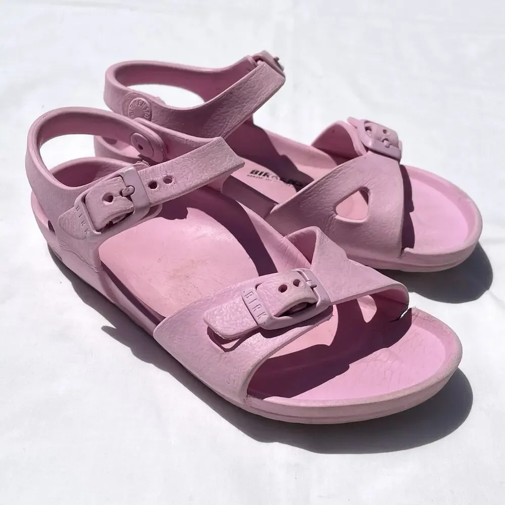 Birkenstock Rio Essentials Eva Sandals Girls 29 Bubblegum Pink
